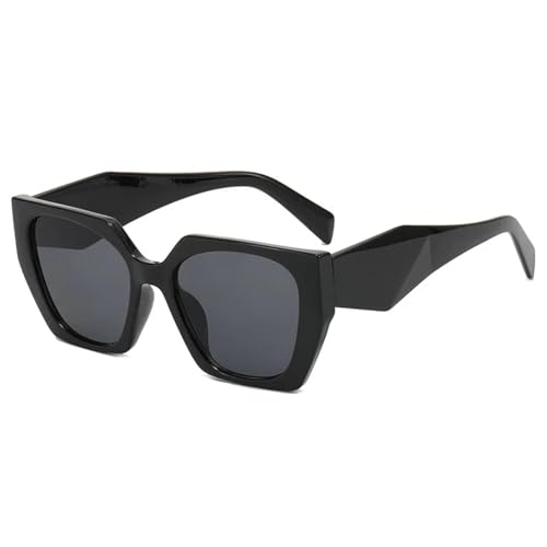 Lunettes de soleil punk femmes verres dégradés UV400 tendance mode oversize