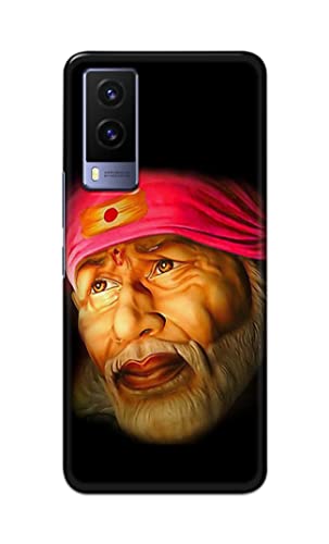 Image of PRINTFIDAA Sai Baba Lord Shiridi Great God Hinduism Religious Hard Back Cover for Vivo V21e 5G Back Cover -(P6) KAT1002