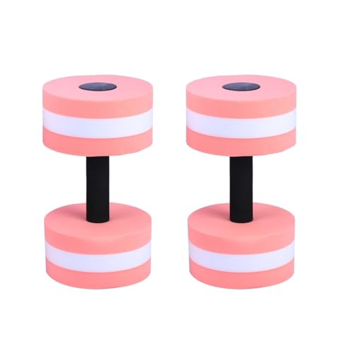 Mancuernas Acuáticas de Espuma EVA Rosa 2PCS miniatura 1