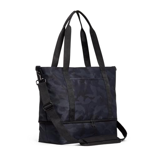 Lo & Sons Catalina Deluxe Tote - Spacious Travel & Everyday Bag With Shoe Compartment, Luggage Sleeve, Padded Strap | Versatile Premium Durable Bag For Women, Men for Weekend, Hospital, Gym, Carry On