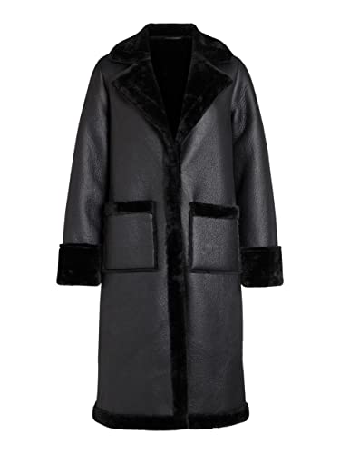 Vila Female Mantel Lammfellimitat