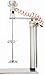 Power Mixer Pneumatic Agitator Clamp-On Drum Agitator Industrial-Grade Pneumatic Shaker Paint Stirring Tool，55 Gallon Pneumatic Paint Mixer, 3/4HP Air Agitator with Stand & Auto Lift, 50–120