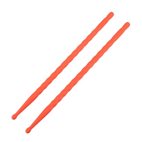 Baquetas Zerodeko Fibra de Carbono 5A Naranja