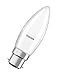 Price comparison product image OSRAM LED STAR CLASSIC B / LED lamp, classic mini candle shape, with screw base: B22d, 5.70 W, 220240 V, 40 W replacement, frosted, Warm White, 2700 K, 1pack