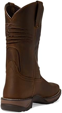 Ariat Womens Anthem Patriot Western Boot Distressed Brown 6 Wide | Image 4
