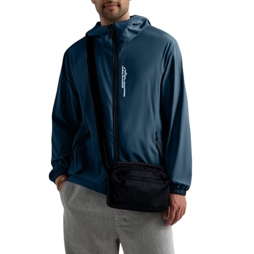 Parka Uomo Invernale Giacconi Tascabile Giubbotto Abbigliamento Giacca Antivento Cappotto Impermeabile Bomber Montagna Sci Tattica Giubbino Blu reale 5XL