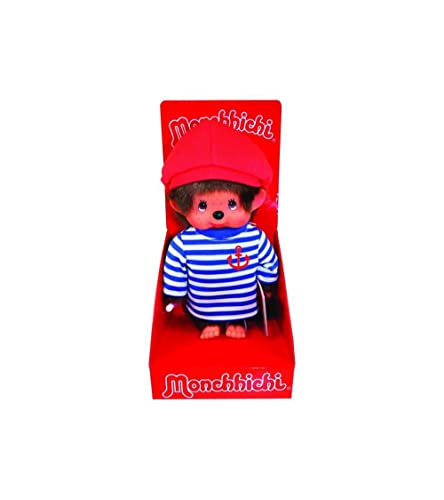 Bandai Monchhichi Peluche Garçon Marin 20 cm 20073 - vue 3