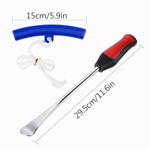 Mookis Reifen Montiereisen Tire Spoons Lever Iron Tool Kits 3pcs Reifenheber montierhebel Werkzeug 3pcs Rad Felge Protektoren Tool Kit für Motorrad Fahrrad Reifen