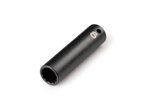 Image of TEKTON 1 /4 Inch Drive x 9 mm Deep 12-Point Impact Socket | SID03309
