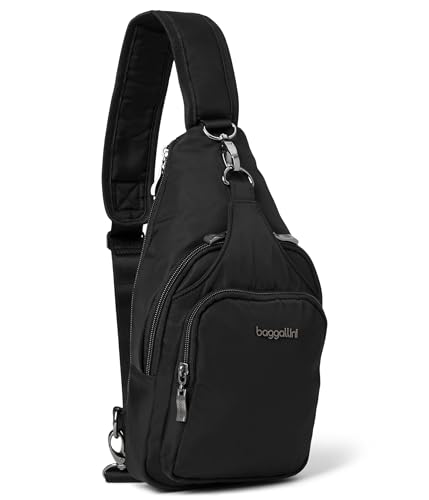 Image of Baggallini Women's Central Park Sling 12 inchx7 inch Crossbody Bag W /Convertible Adjustable Shoulder Strap