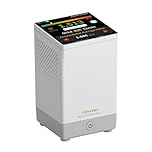 RM-73 Radon Detector, Home Radon Monitor with Touchscreen LCD Color Display, Radon Detectors for Home Basement Audible & Visual Alarms, Historical Records Long Term Monitoring Detector, pCi/L or Bq/m³
