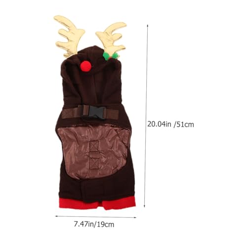 Disfraz Navideño para Perros Toyvian miniatura 2