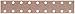 Norton A275 No-Fil Adalox Abrasive Sheet, NorGrip Vacuum, Paper Backing, Aluminum Oxide, Waterproof, Grit 180 (Pack of 50)