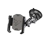 Handyhalter Für Auto, Saugnapf Haltevorrichtung für Lastwagen, 360 Grad Drehbare Halterung Mobiltelefon Am Armaturenbrett, Für Fahrnavigation GPS Richtungsangabe Musiksteuerung Videostreaming