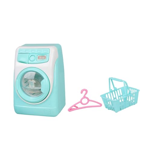 Mini lave-linge éducatif pour enfant avec tambour rotatif simulation maison