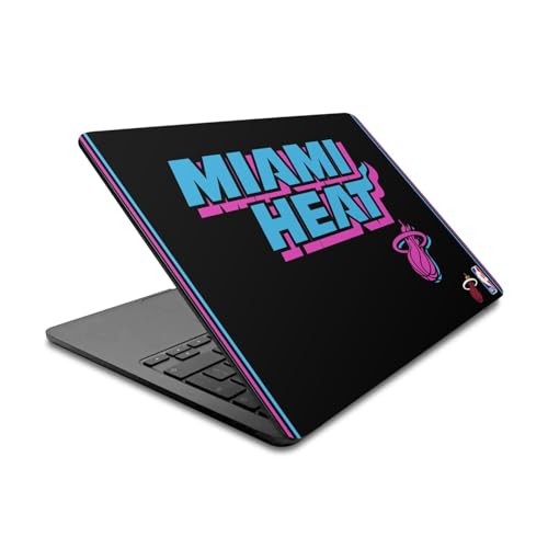 Skin Miami Heat MacBook Air 13.6 A2681 Autocollant Vinyle Logo NBA