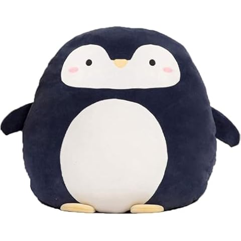TONGSONG 12 Inch Soft Plush Penguin Pillow Stuffed Penguin Animal Plush Toy Penguin Plushies Home Decor Gift for Lovers and Kids in Birthday, Christmas, Valentine Cover