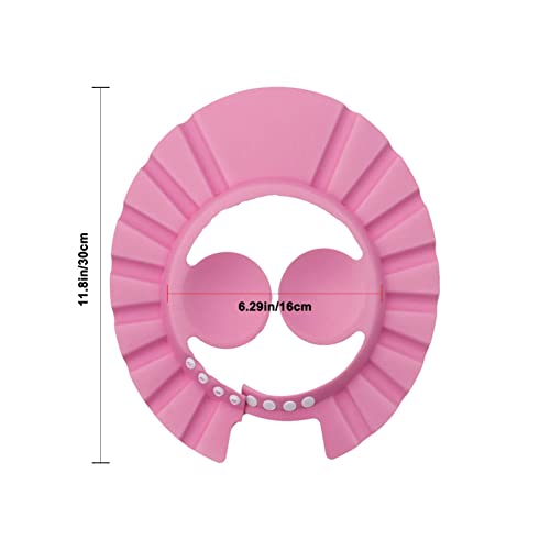 Baby, banho de silicone macio, chapéu de xampu à prova d'água para crianças, meninas e meninos Grea