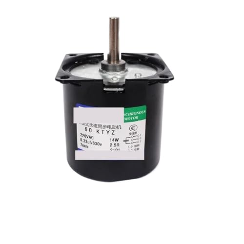 Moteur synchrone 220V AC 14W silence et précision à aimant - 3