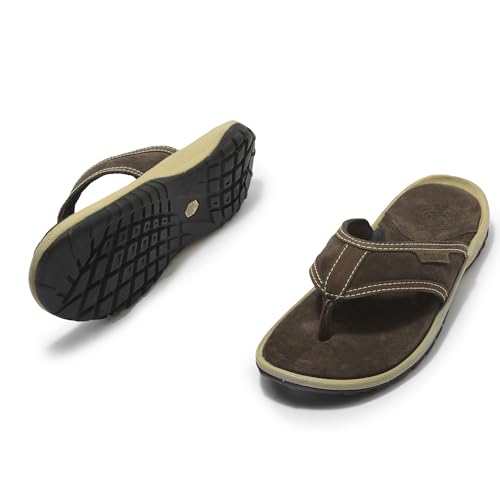 Image of Woodland Men's Leather Slippers