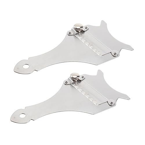 Zerodeko 2pcs rallador profesional de queso de acero inoxidable miniatura 1