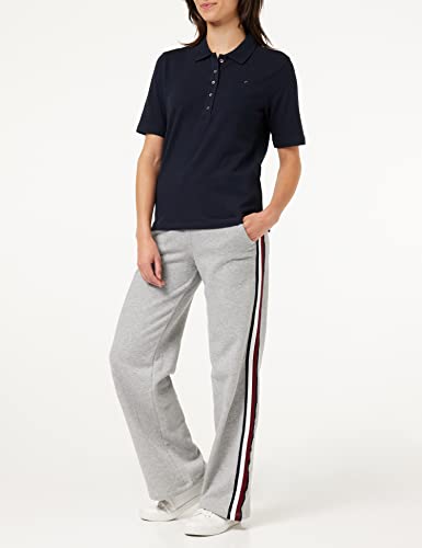Tommy Hilfiger Damen Poloshirt Kurzarm 1985 Pique Polo Regular Fit, Blau (Desert Sky), XXS 2