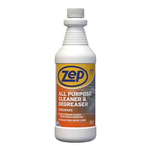 All Purpose Cleaner & Degreaser Concentrate 1L - Heavy Duty Multi Surface Cleaner for Kitchen Floors & Hard Surfaces Powerful Grease Remover Makes Up to 10L of Solution