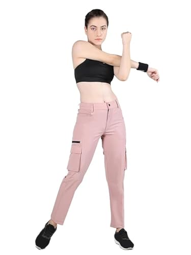 Image of CHKOKKO Women's Regular Fit low Rise Track Pant