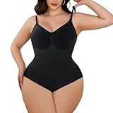 AlBINGGE Lingerie for Women Teddy One-Piece Lace Babydoll Bodysuit Nightie PlusSize(Black,L)