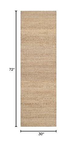 Tapete corredor de fibra natural SAFAVIEH 2'6" x 6' miniatura 2