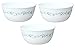 Corelle Livingware 28-Ounce Super Soup/Cereal Bowl, White Country Cottage, Set of 3