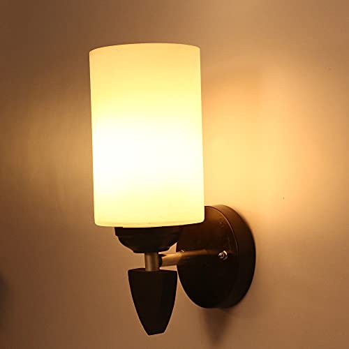Image of Decorative Power Saver Sconce Wall Lamp /Light with Stylish Wooden Fitting, Pack of 2- P301