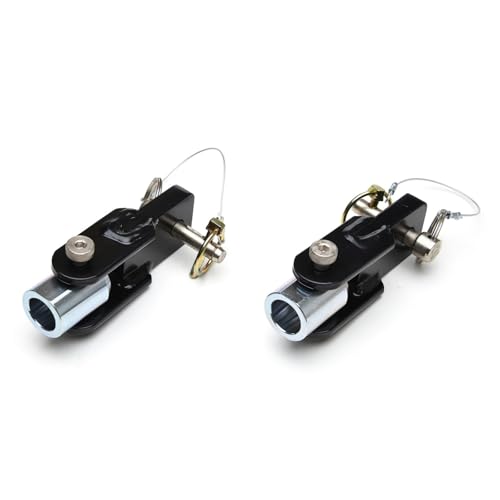 Roadmaster 034-5 Pair RM Tow Bar to Demco Baseplate Steel Adapters fits 16500+ Blackhawk 2 All Terrain, 14500+ Sterling, and Nighthawk RM Tow Bars | Heavy Duty | Easy Installation