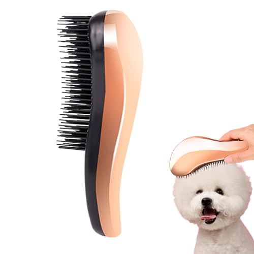 Spazzola Per Cani Di Piccola Taglia – Strumento Per La Toelettatura Di Cani, Yorkshire Terrier, Maltese, Shih Tzu E Chihuahua, Spazzola Morbida Per Pelo Sensibile