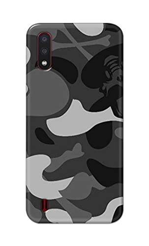 Image of Printed Hard Back Cover Case for Samsung Galaxy M01 Back Cover (Army Pattern) -1302