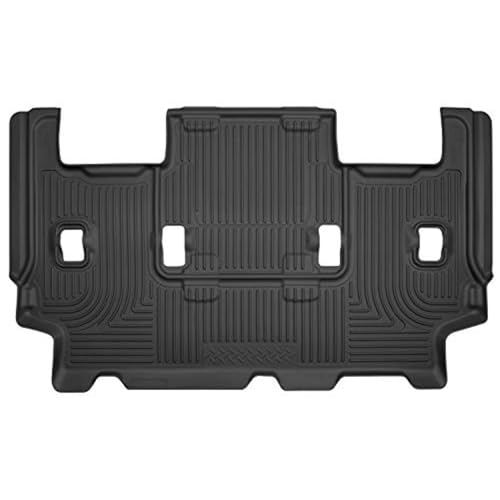 Husky Liners Weatherbeater Floor Mats | Fits 2007-2017 Ford Expedition; Lincoln Navigator | 3rd Row, 1-pc Black - 14321