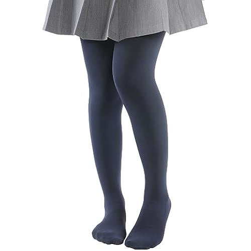 EVERSWE Girls Winter Warm Fleece Lined Tights Thick Dance Tights