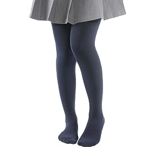 EVERSWE Girls Winter Warm Fleece Lined Tights Thick Dance Tights