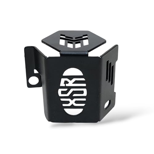 Image of Combo Kit Include Headlight Grill | Luggage Rack Plate Foot Rest | Oil Caps with Branded Design Compatible For Yamaha XSR 155 Motorcycle Combo Kit Stability and Rust-Resistant XSR 155