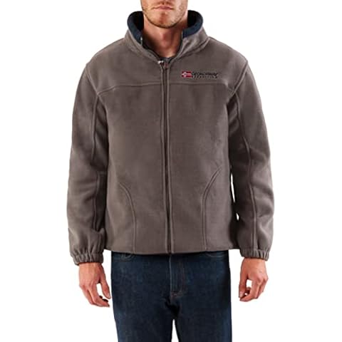 Geographical Norway Men's Fleece Jacket - Grey Cover