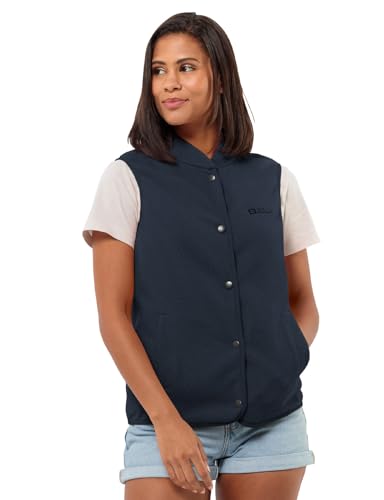 Chaleco mujer Jack Wolfskin Light Curl Vest W para paseos urbanos y rutas de senderismo