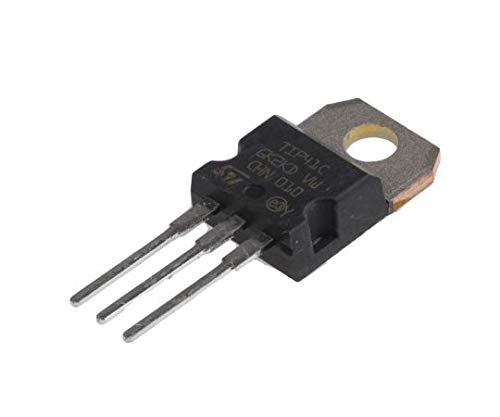 ST�}�C�N���G���N�g���j�N�X NPN �p���[�g�����W�X�^ 100 V 6 A 3-Pin TO-220 TIP41C 5��