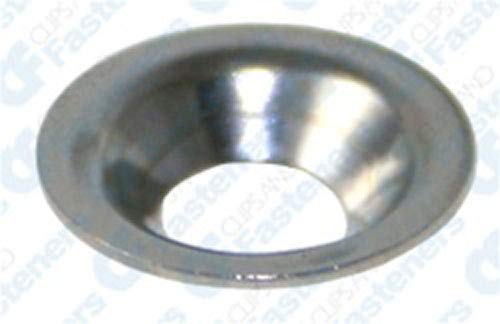 100#10 Flush Type Finishing Washer Nickel Plated Brass