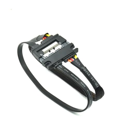 Cable Extensión SATA 3 III 0.3 m Rojo miniatura 4