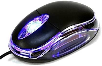 Image of Wired USB Mouse, for PC /Mac /Laptop - Black