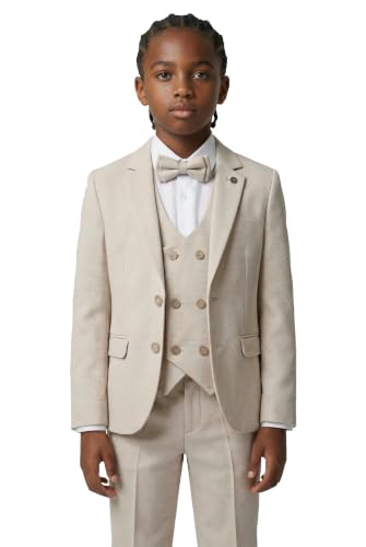Traje formal para niño de 5 piezas para crear recuerdos inolvidables en su comunión