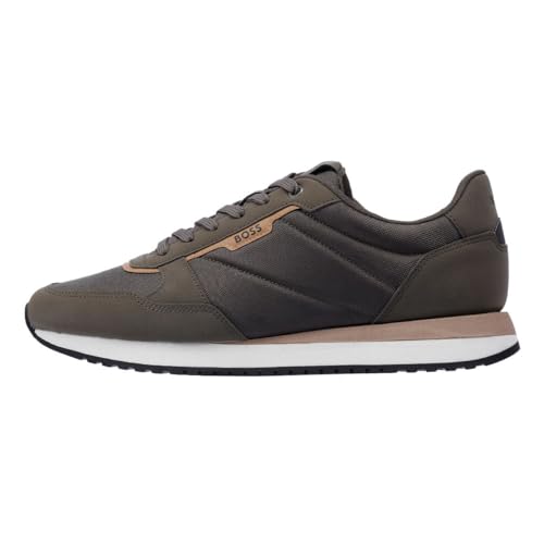 Image of BOSS Men's Kai Retro Low Profile Sneakers