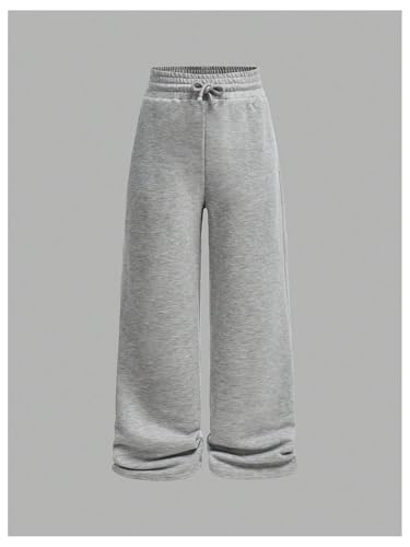 Girl's 2 Piece Athletic Sets Long Sleeve Zip Up Jackets and Wide Leg Baggy Sweatpants Sportswear4