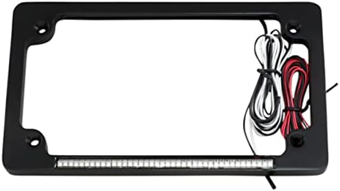 Custom Dynamics TF02-B License Plate Frame (Black Dual )
