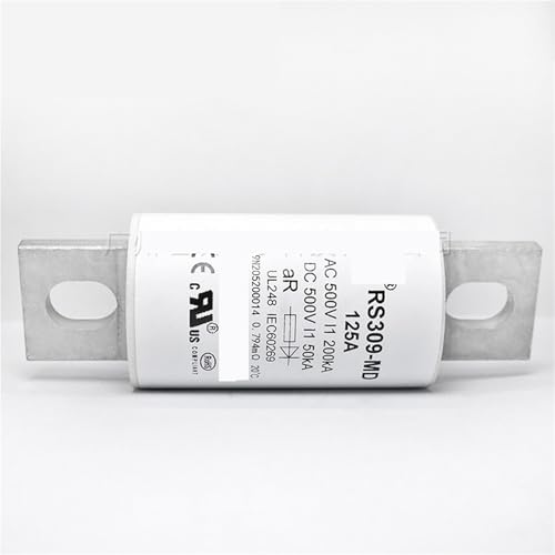 Fusible RS309-MD125A haute performance 500V pour la protection robuste des réseaux CC